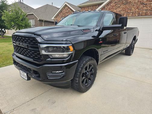 Black 2022 RAM 3500 Lone Star