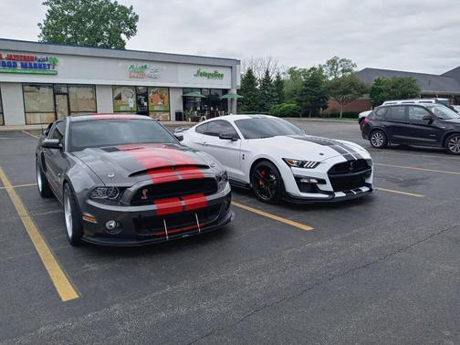 Silver 2014 Ford Mustang Shelby GT500