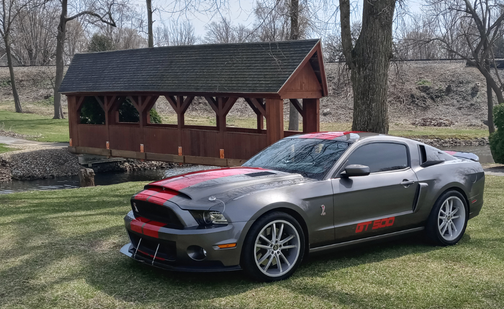 Silver 2014 Ford Mustang Shelby GT500