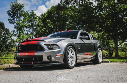 Silver 2014 Ford Mustang Shelby GT500