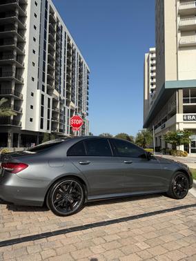 Gray 2022 Mercedes-Benz AMG E 53 4MATIC