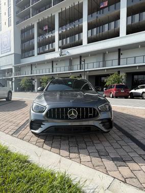 Gray 2022 Mercedes-Benz AMG E 53 4MATIC