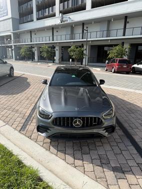 Gray 2022 Mercedes-Benz AMG E 53 4MATIC