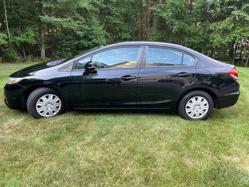 Black 2013 Honda Civic LX