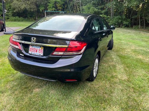Black 2013 Honda Civic LX
