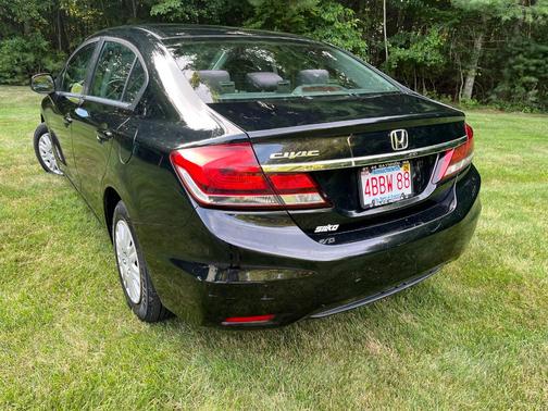 Black 2013 Honda Civic LX