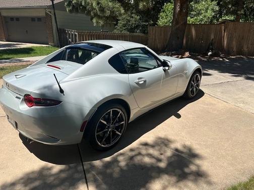 White 2019 Mazda MX-5 Miata RF Grand Touring