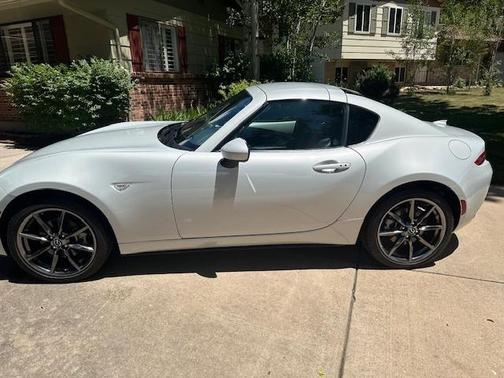 White 2019 Mazda MX-5 Miata RF Grand Touring