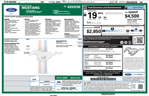 2024 Ford Mustang GT