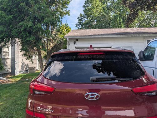Red 2019 Hyundai TUCSON SEL