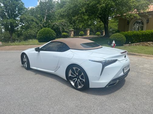 White 2023 Lexus LC 500 Base