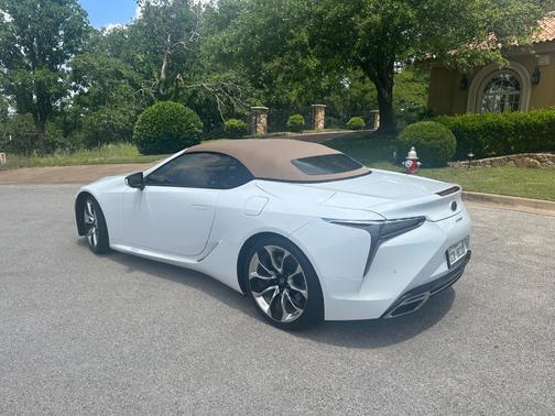 White 2023 Lexus LC 500 Base