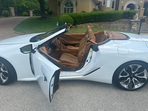 White 2023 Lexus LC 500 Base