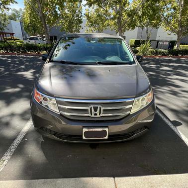 Gray 2013 Honda Odyssey EX-L