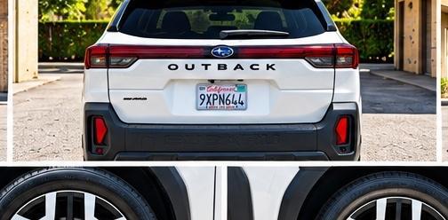 White 2026 Subaru Outback Touring XT