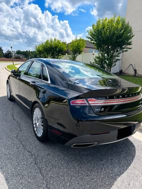Black 2017 Lincoln MKZ Hybrid Reserve
