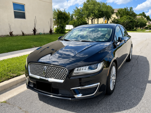 Black 2017 Lincoln MKZ Hybrid Reserve