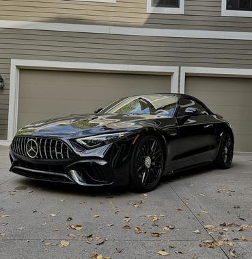 Black 2022 Mercedes-Benz AMG SL 63 Base