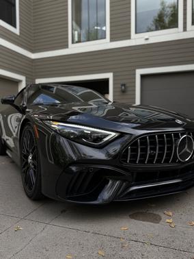 Black 2022 Mercedes-Benz AMG SL 63 Base