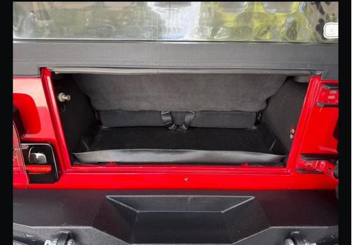 Red 2006 Jeep Wrangler X
