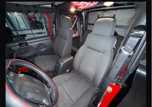 Red 2006 Jeep Wrangler X