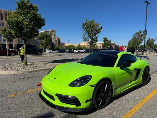 Green 2018 Porsche 718 Cayman 718 Cayman