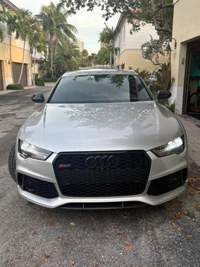 Silver 2016 Audi RS 7 4.0T Prestige
