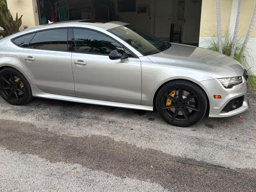 Silver 2016 Audi RS 7 4.0T Prestige