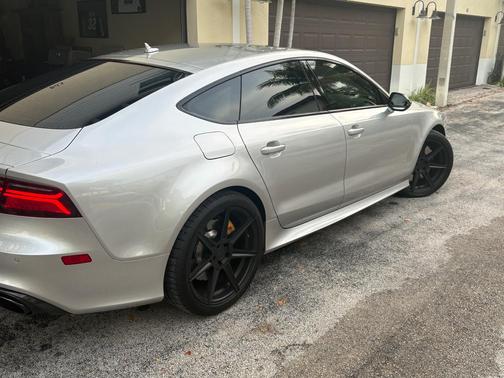 Silver 2016 Audi RS 7 4.0T Prestige