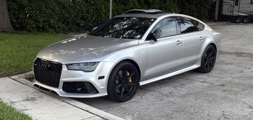 Silver 2016 Audi RS 7 4.0T Prestige
