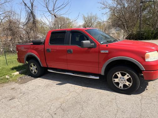 Red 2006 Ford F-150 FX4 SuperCrew