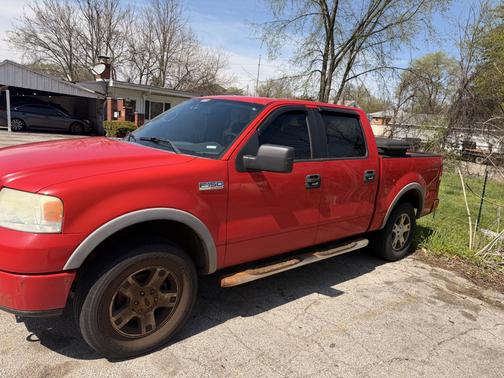 Red 2006 Ford F-150 FX4 SuperCrew