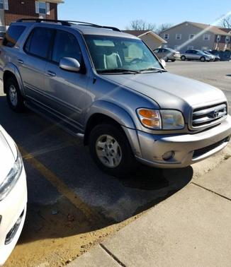 Silver 2001 Toyota Sequoia Limited