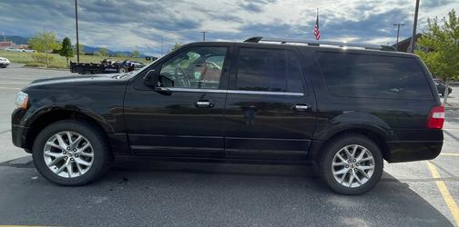 Black 2017 Ford Expedition EL Limited
