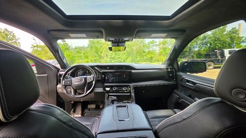 Blue 2022 GMC Sierra 1500 AT4X