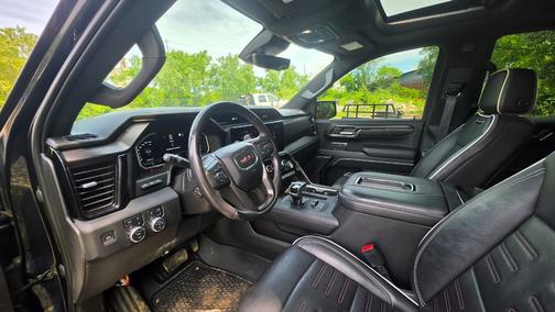 Blue 2022 GMC Sierra 1500 AT4X