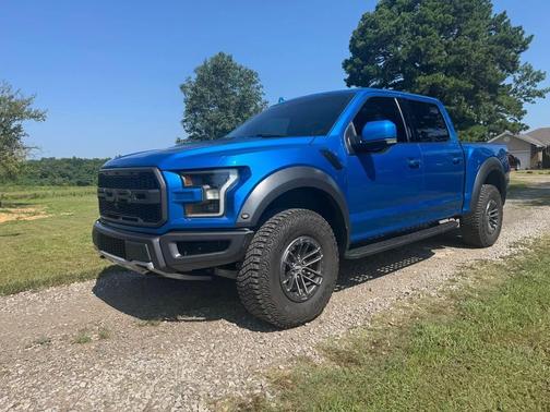 Blue 2019 Ford F-150 Raptor