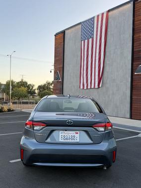 Blue 2022 Toyota Corolla Hybrid LE