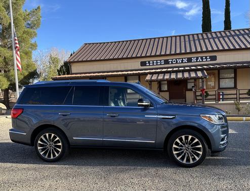 Blue 2020 Lincoln Navigator Reserve
