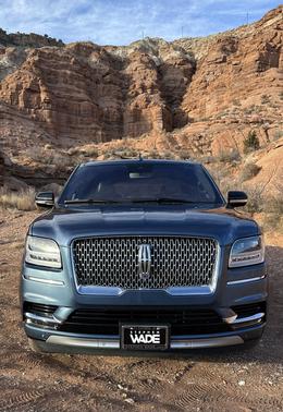 Blue 2020 Lincoln Navigator Reserve