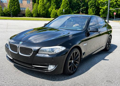 Black 2012 BMW 535 i