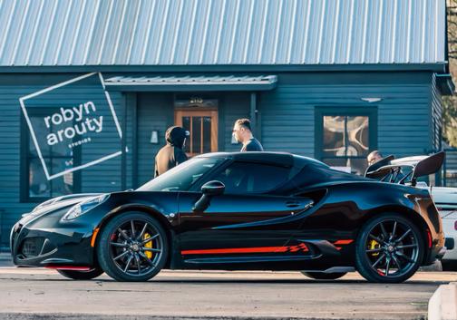 Black 2016 Alfa Romeo 4C Spider Base
