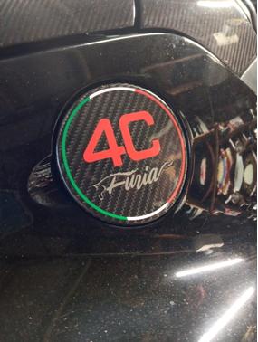 Black 2016 Alfa Romeo 4C Spider Base
