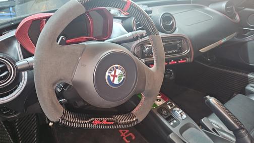 Black 2016 Alfa Romeo 4C Spider Base
