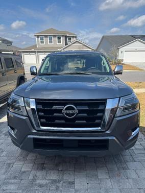 Gray 2022 Nissan Armada Platinum