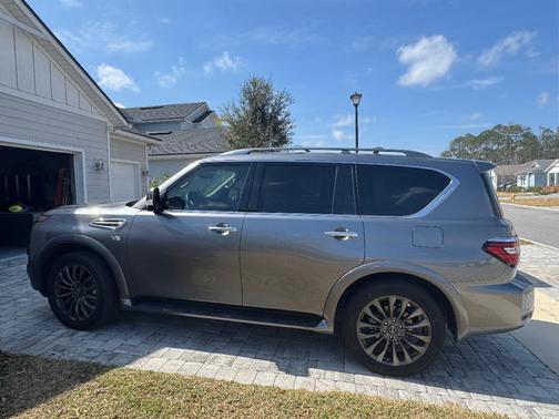 Gray 2022 Nissan Armada Platinum