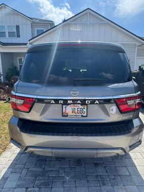 Gray 2022 Nissan Armada Platinum