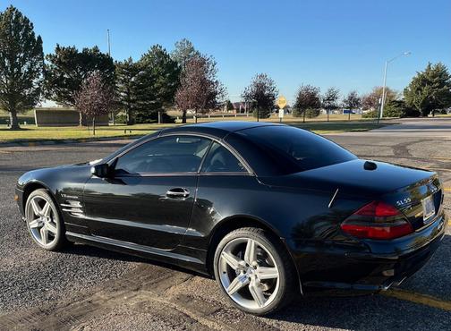 Black 2005 Mercedes-Benz SL-Class SL55 AMG