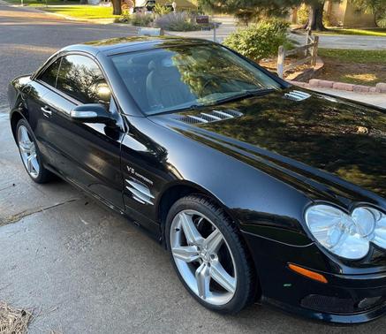 Black 2005 Mercedes-Benz SL-Class SL55 AMG