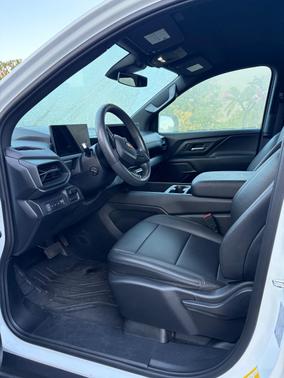 White 2024 Chevrolet Silverado EV WT